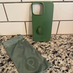 Loopy Case Forest Green Phone Case with Grip
